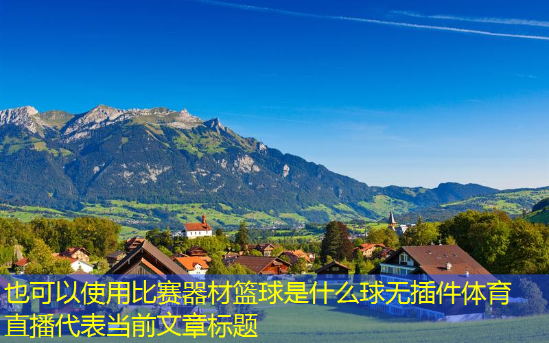 比赛器材篮球是什么球无插件体育直播